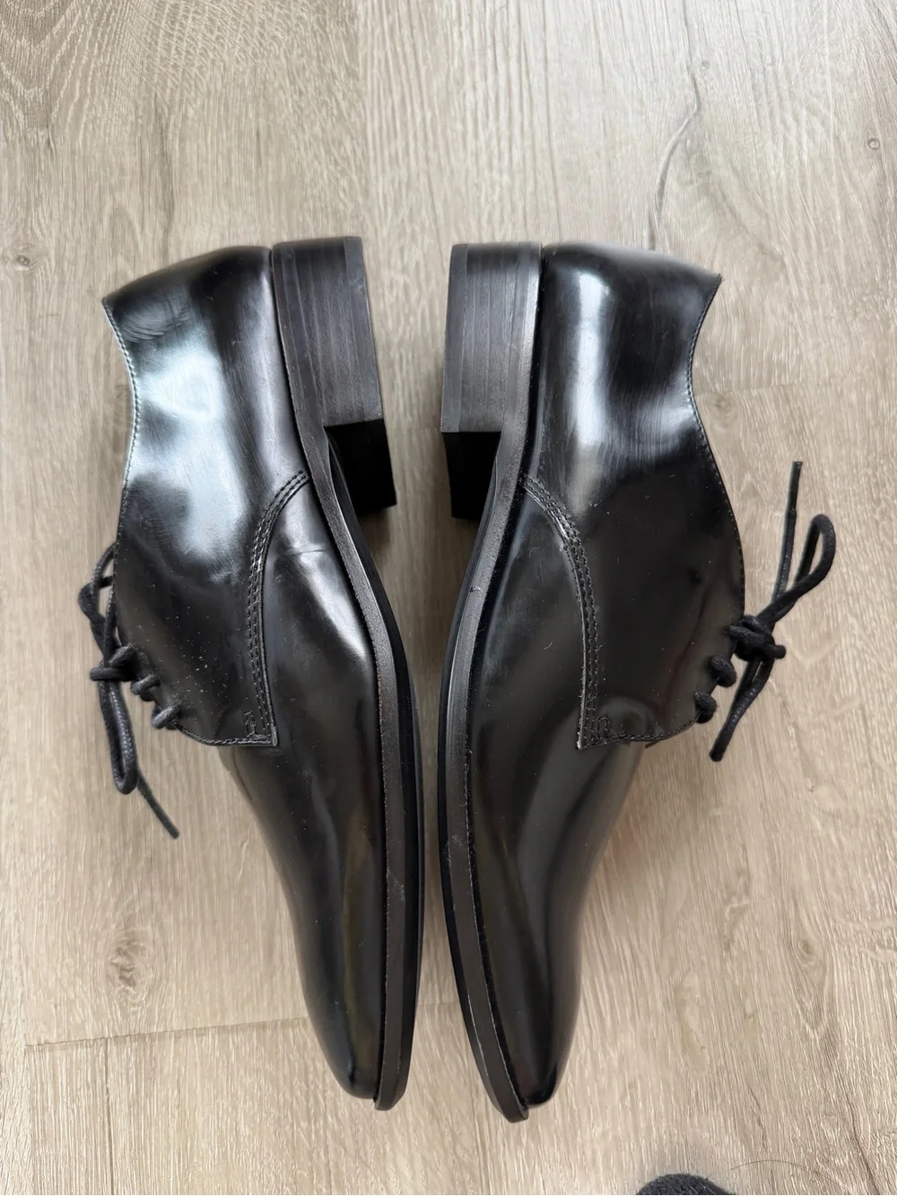 Madewell Black patent leather Oxford Shoes 8
